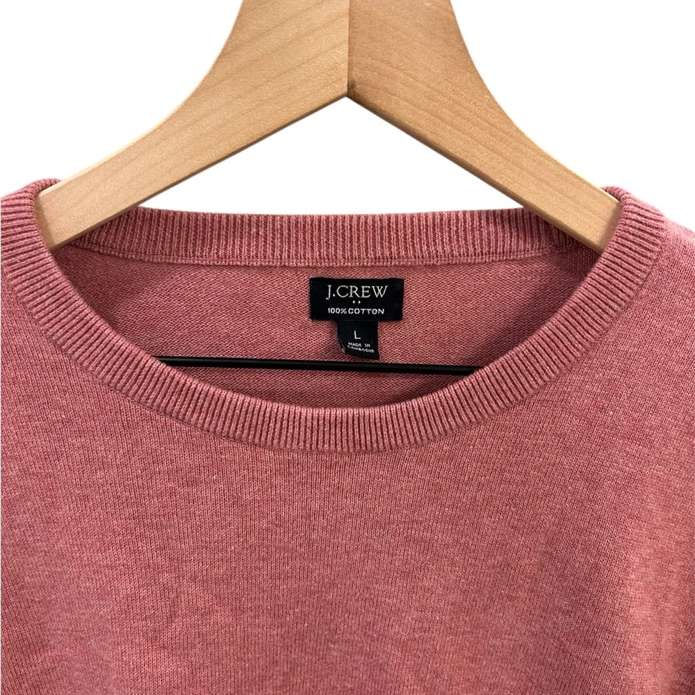 Men’s J.Crew Cotton Crewneck Sweater – Size Large
